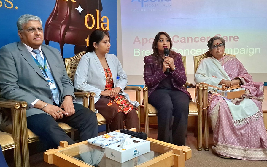 A camp focused on breast cancer awareness